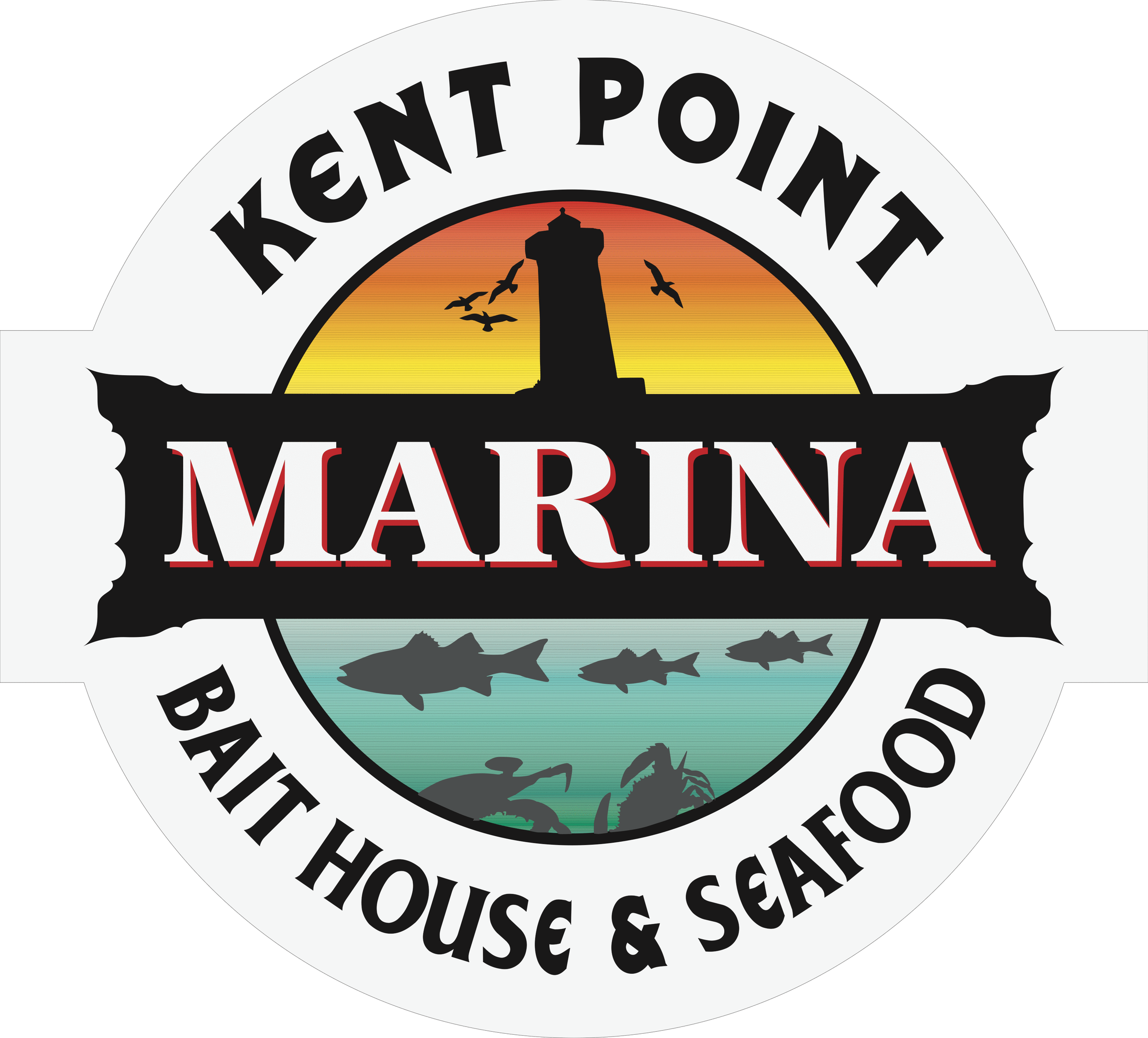 Blood Red Salt Water Hook  Kent Point Marina & Seafood